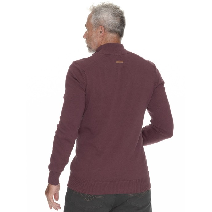 Bushman Sweater Billing Burgundy