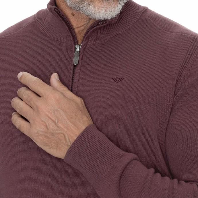 Bushman Sweater Billing Burgundy