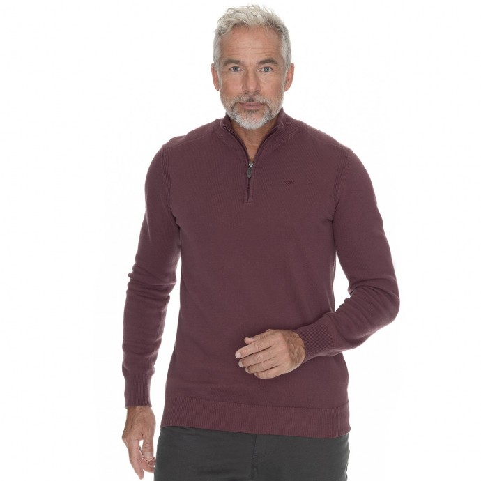 bushman sweater Billing burgundy