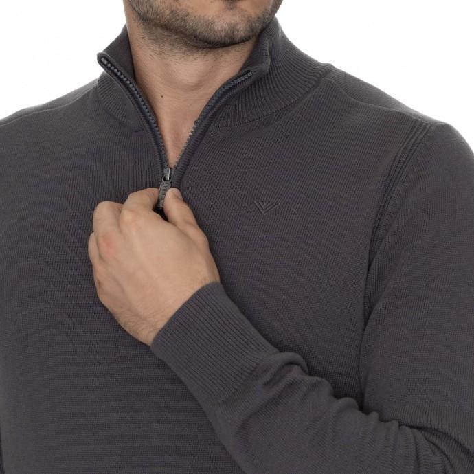 Bushman Sweater Billing Dark Grey