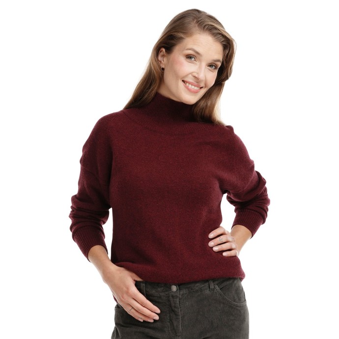 Bushman Sweater Brigid Burgundy