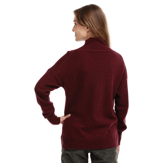 Bushman Sweater Brigid Burgundy