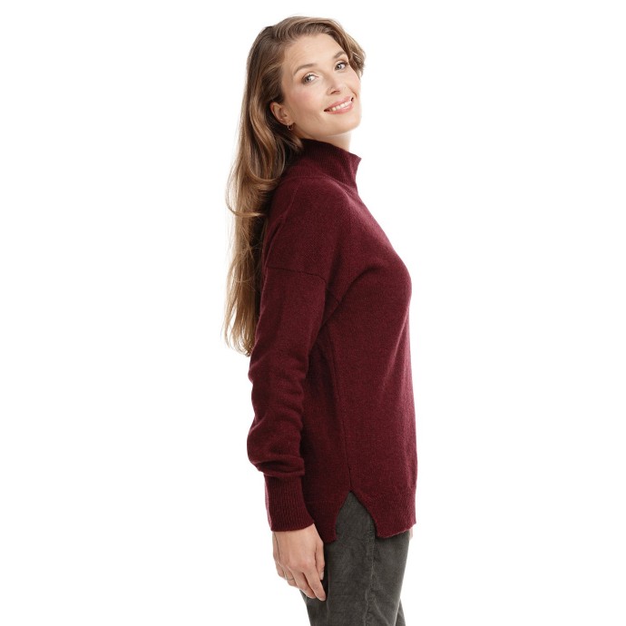 Bushman Sweater Brigid Burgundy