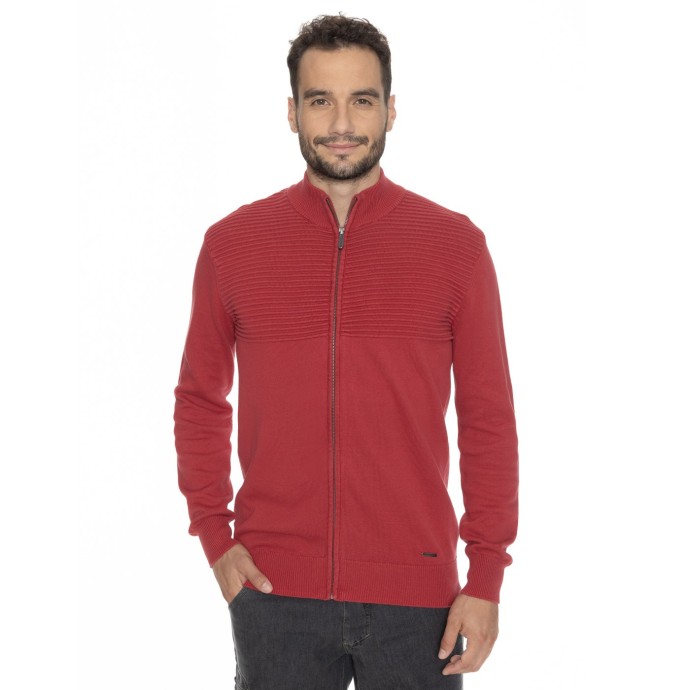 bushman sweater Gibb red