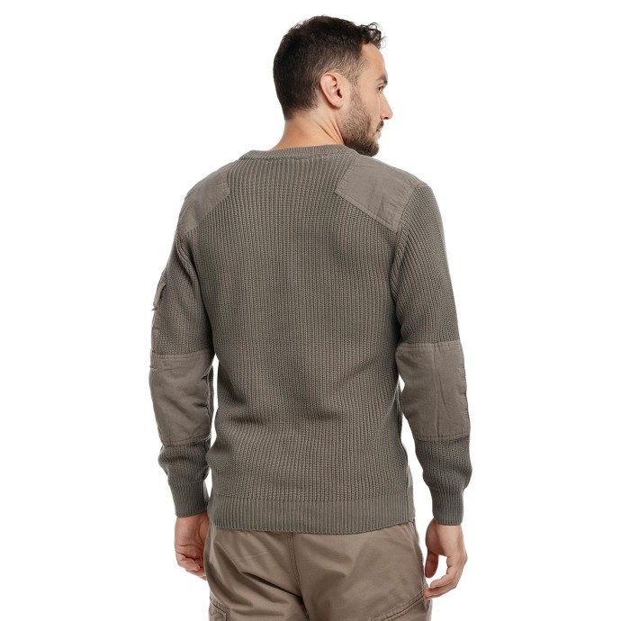Bushman Sweater Marple Dark Khaki