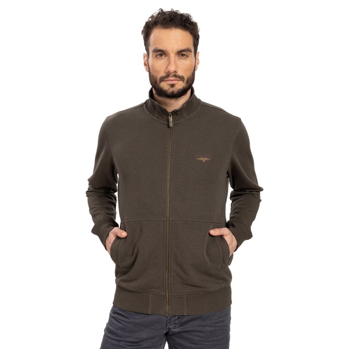 bushman sweatshirt Aidan dark green