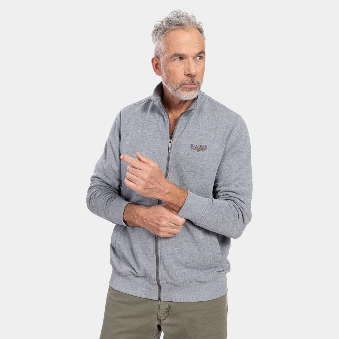 bushman sweatshirt Aidan grey