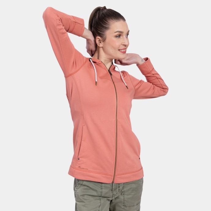 bushman sweatshirt Caitlin orange