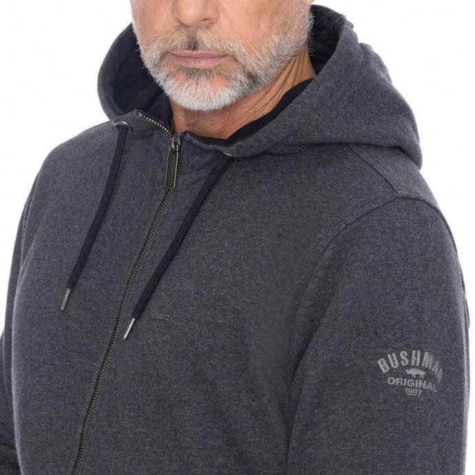Bushman Sweatshirt Jeff Dark Grey