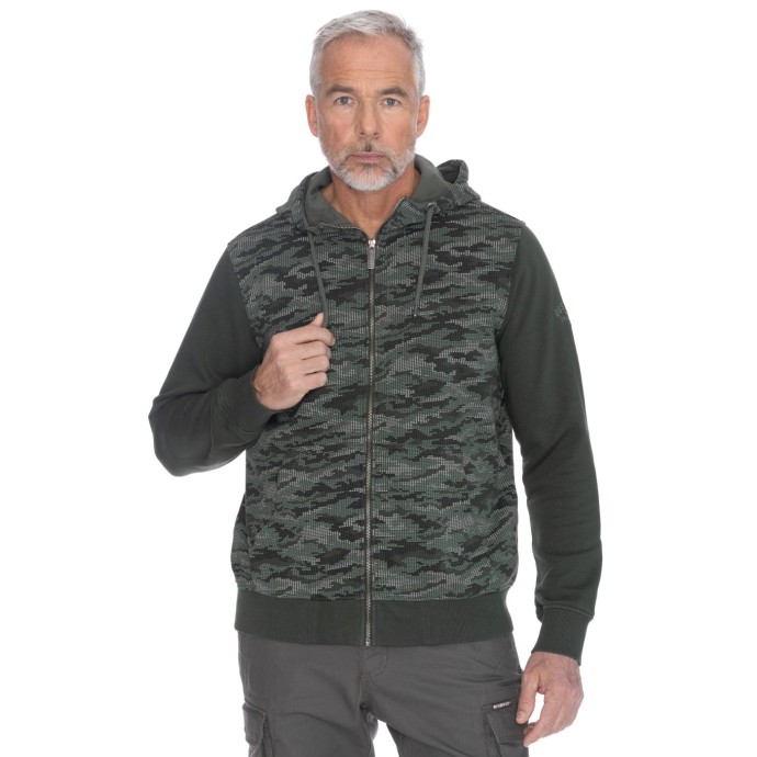 bushman sweatshirt Jeff dark khaki