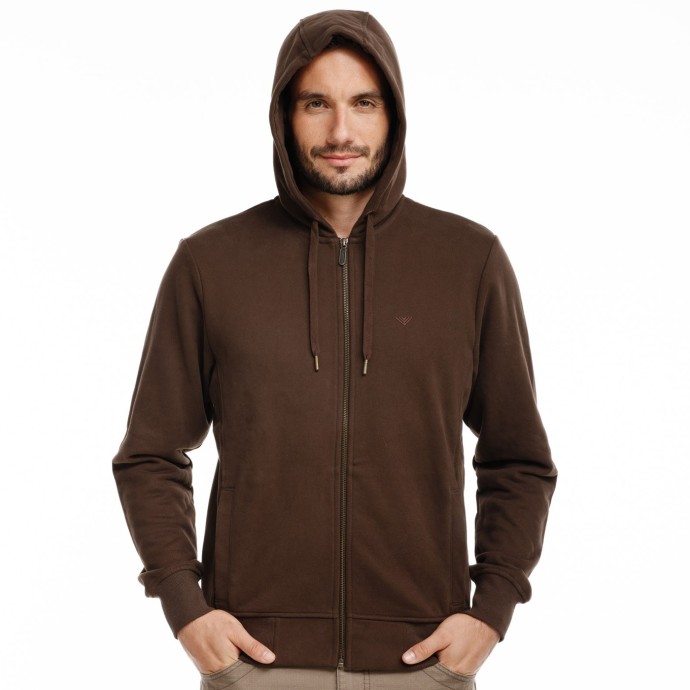 bushman sweatshirt Lynn dark brown