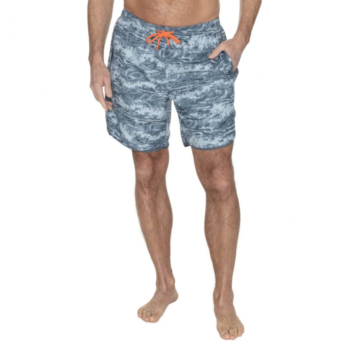 bushman swimming shorts Aloha II blue