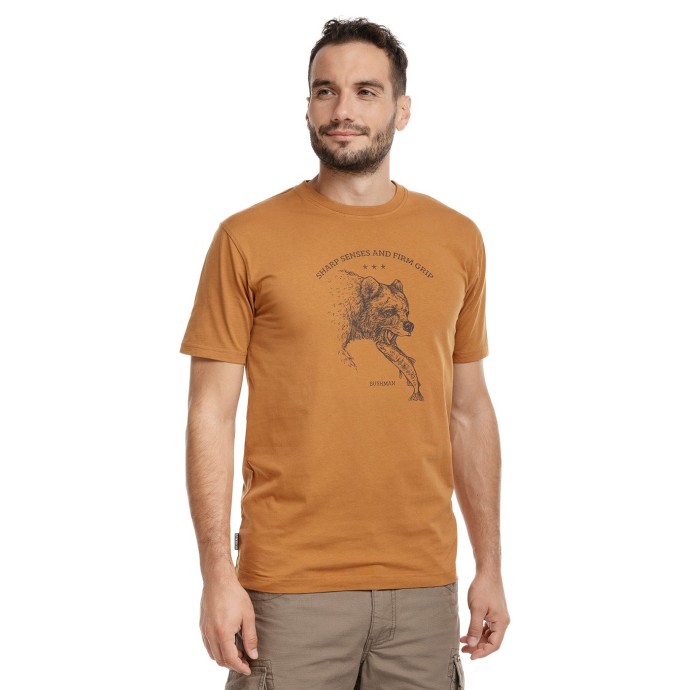 bushman T-shirt Amisk camel