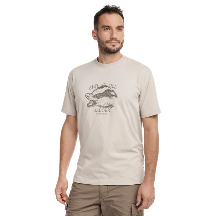 bushman T-shirt Amisk stone