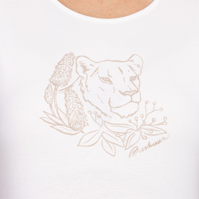 Bushman T-shirt Ava White