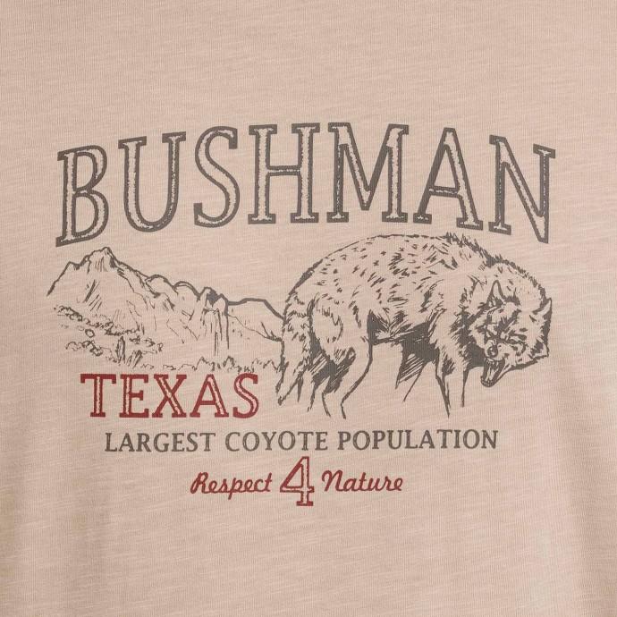 Bushman T-shirt Bafale Sandy Brown