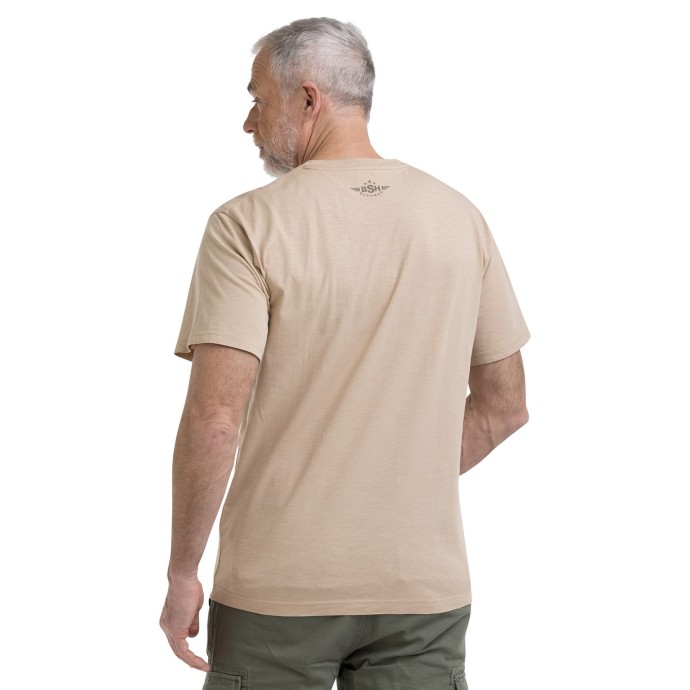 Bushman T-shirt Bafale Sandy Brown