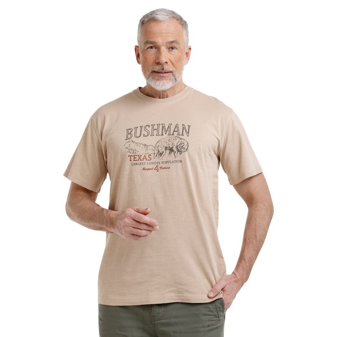 bushman T-shirt Bafale sandy brown