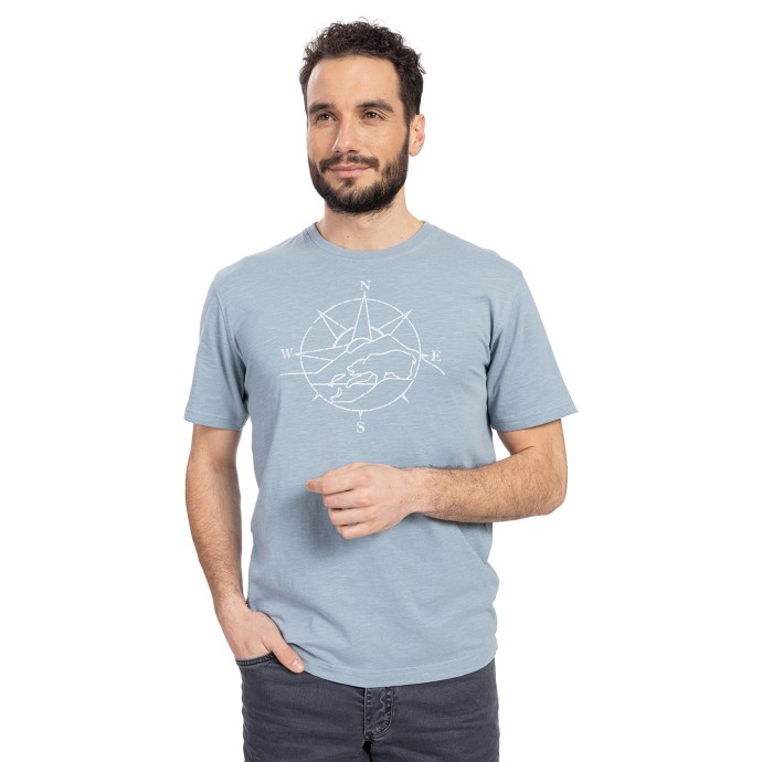 bushman T-shirt Barkly light blue