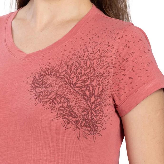 Bushman T-shirt Bess Old Rose