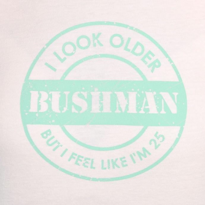 Bushman T-shirt Bitsy White