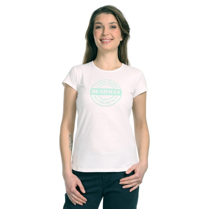 bushman T-shirt Bitsy white