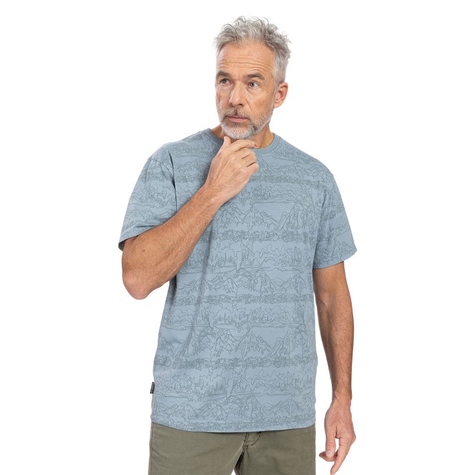 bushman T-shirt Carew blue