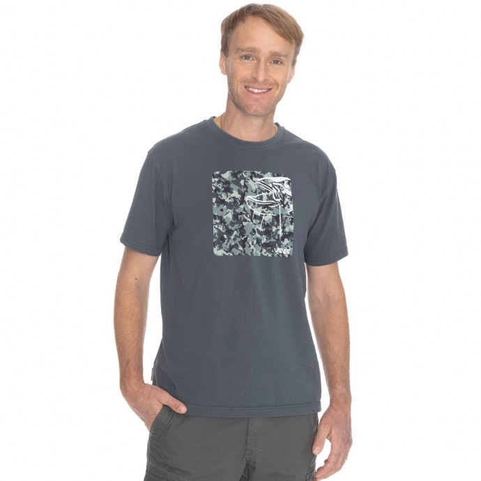 bushman t-shirt Cuvier petrol