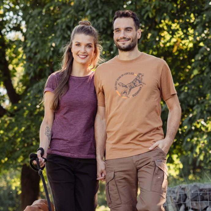 Bushman T-shirt Cynthia Dark Red