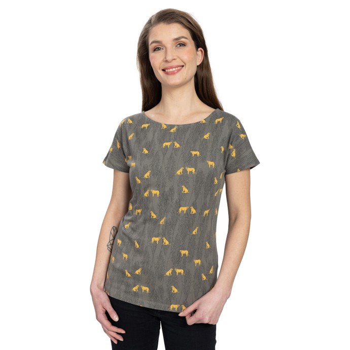 bushman T-shirt Dorie khaki