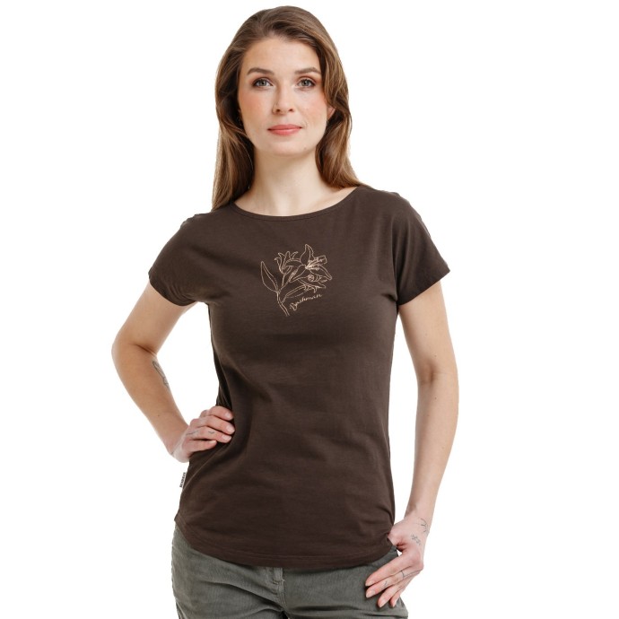 bushman T-shirt Elena dark brown