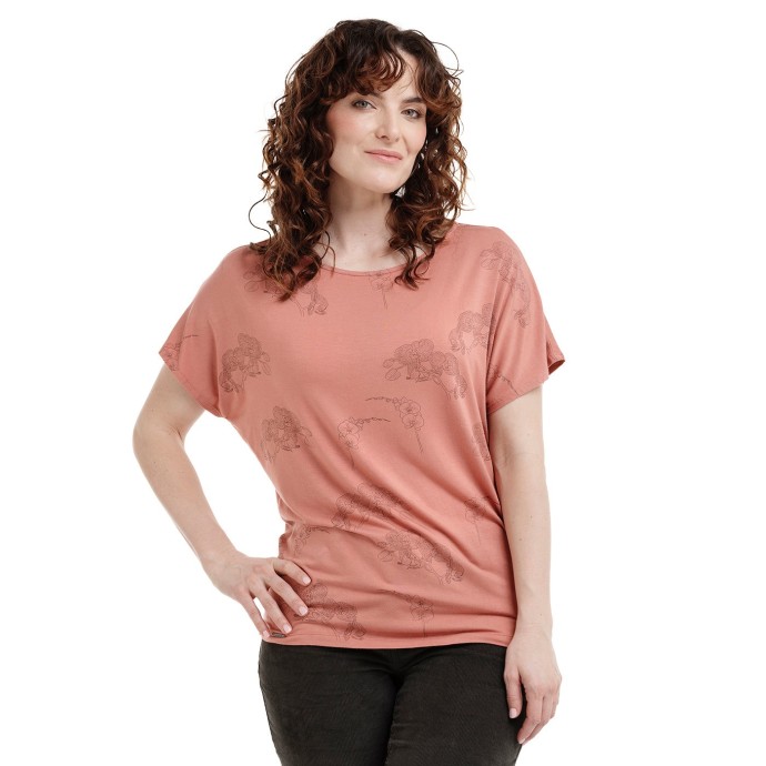 bushman T-shirt Goa oldrose