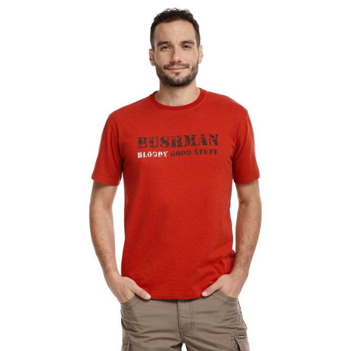 bushman T-shirt Isaac red