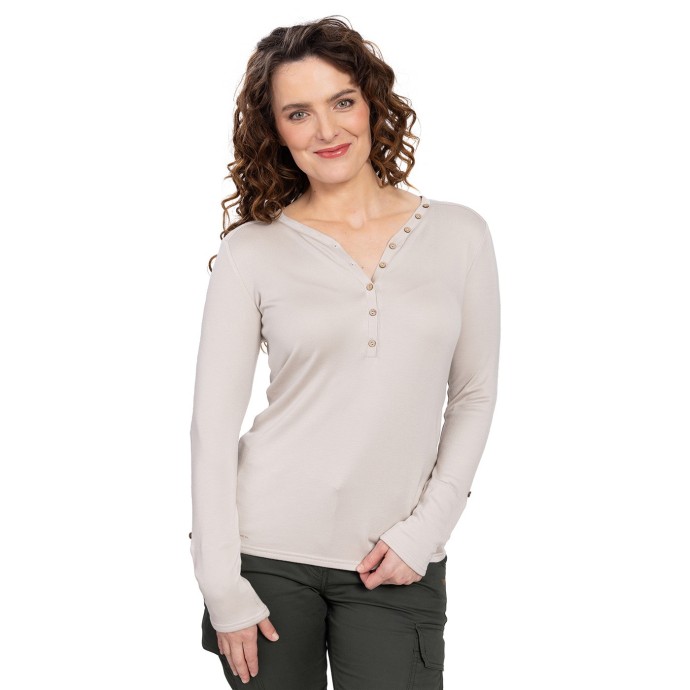 bushman T-shirt Jasmine beige