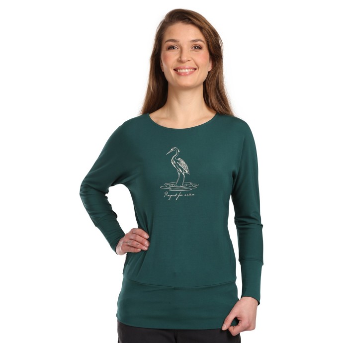 bushman T-shirt Malia petrol