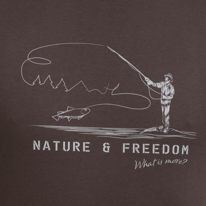 Bushman T-shirt Matej Dark Brown