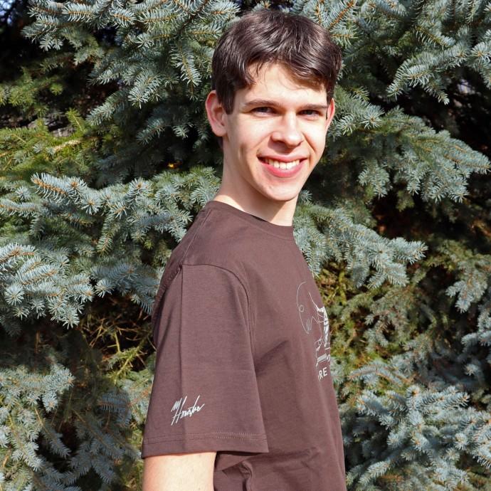 Bushman T-shirt Matej Dark Brown