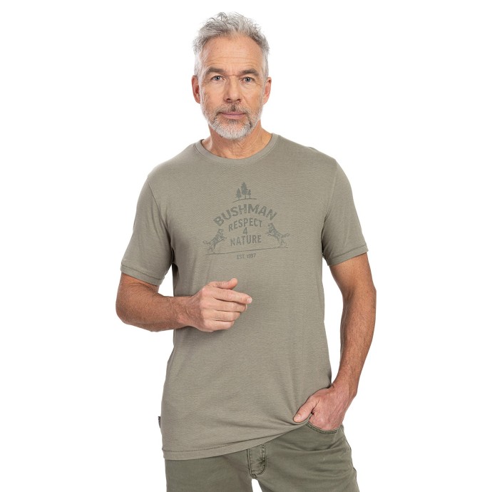 bushman T-shirt Mawson light green