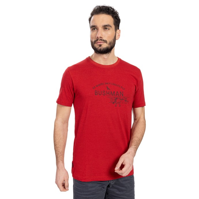 bushman T-shirt Mawson red