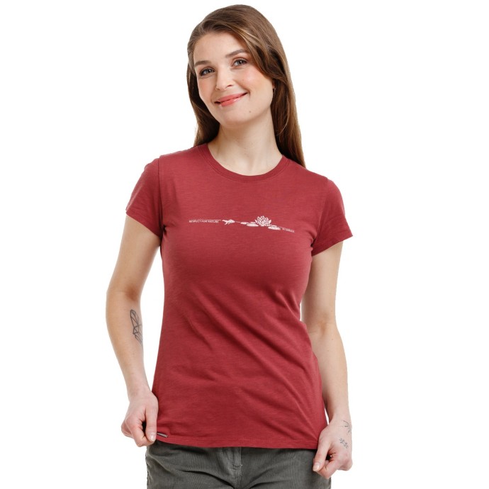 bushman T-shirt Nara oldrose