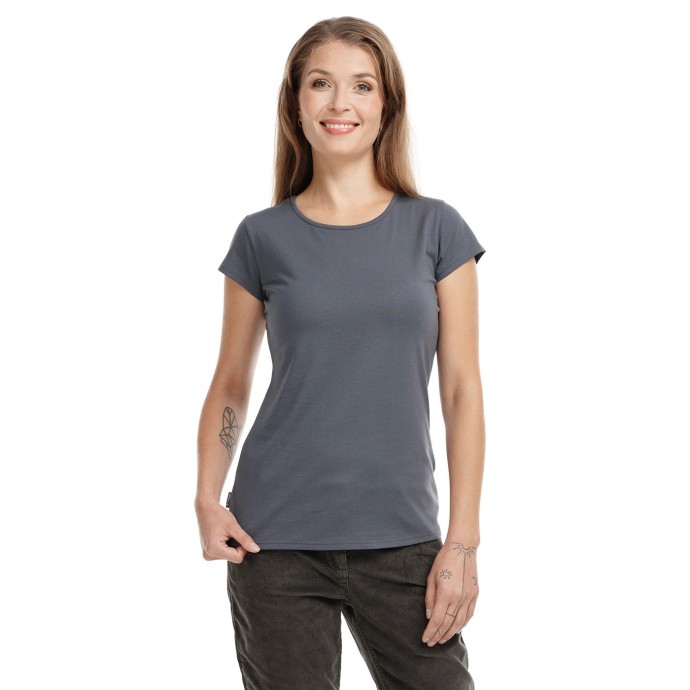 bushman T-shirt Natalie V dark grey