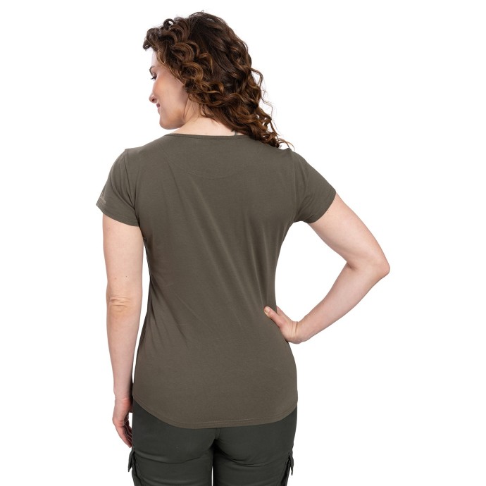 Bushman T-shirt Natalie VI Dark Green