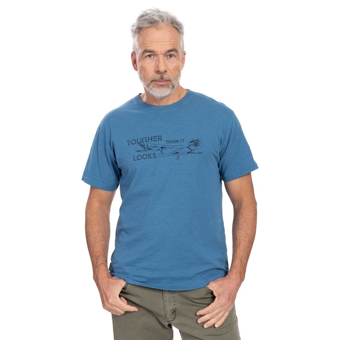 bushman T-shirt Nericon blue