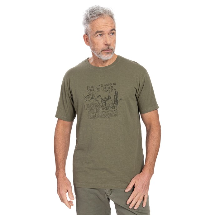 bushman T-shirt Nericon green