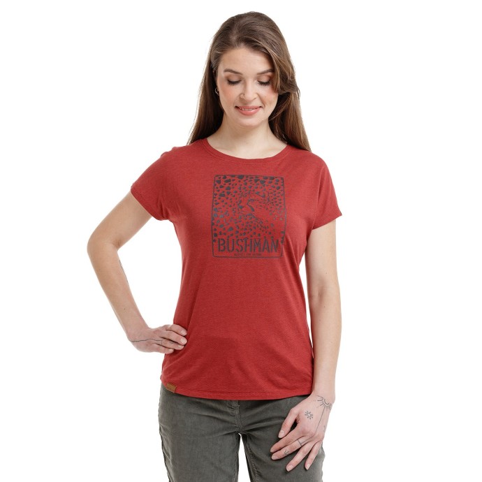bushman T-shirt Orania red