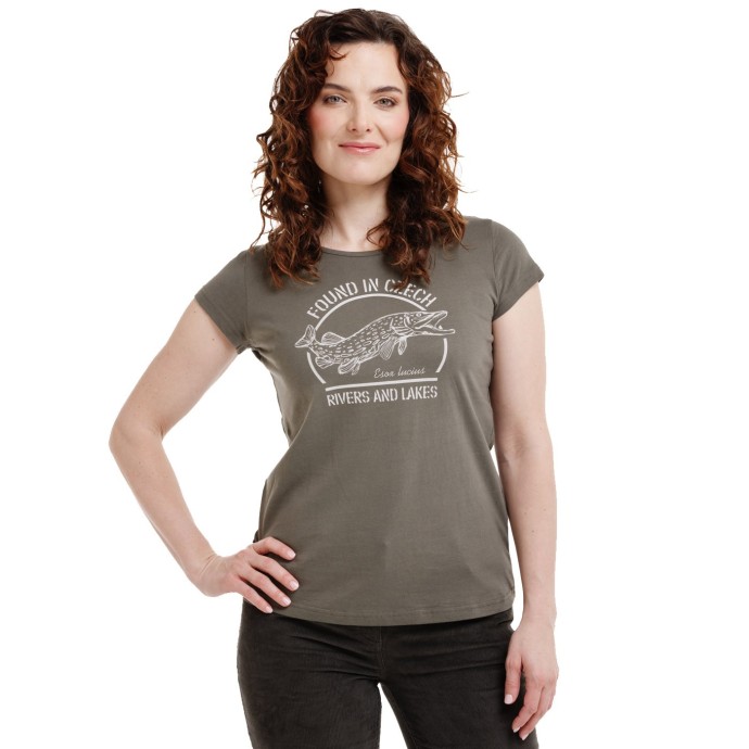bushman T-shirt Pike W dark green
