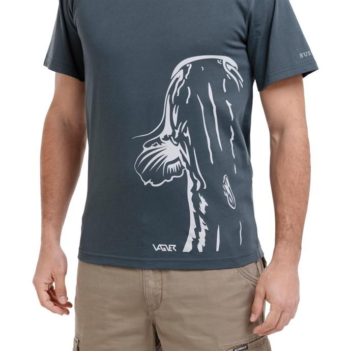 Bushman T-shirt Silurus Petrol