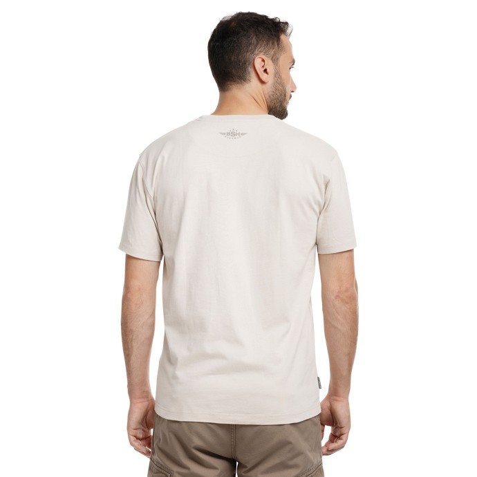 Bushman T-shirt Sivoy Beige