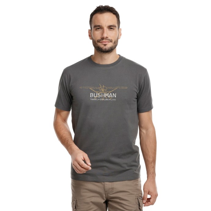 bushman T-shirt Snyder dark grey