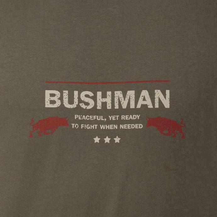 Bushman T-shirt Snyder Dark Khaki